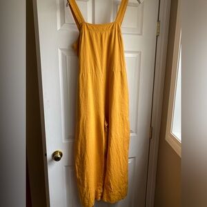 Everlane linen jumpsuit